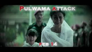 Pulwama Attack  February 14  Black Day for India  Indian Army Whatsapp Status [upl. by Anaeco674]