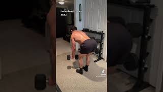 Dumbbell Only BACK WORKOUT [upl. by Gladis]