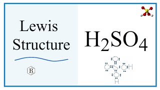 How to Draw the Lewis Dot Structure for H2SO4 Sulfuric acid [upl. by Gabriel331]