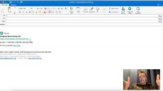 Creating Google Meet from Within Outlook [upl. by Chalmers]