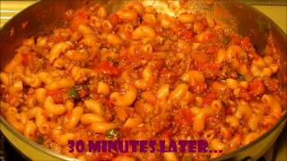 Beef Macaroni  Easy One Pot Recipe [upl. by Acceber]