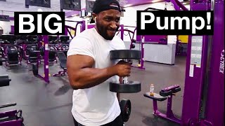 BEST Arm amp Back Workout At PLANET FITNESS [upl. by Valora]