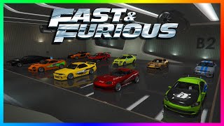 Top 50 Fast amp Furious Cars To Own In GTA 5 Online  BEST Fast And Furious Vehicles NEW FampF Cars [upl. by Ettennyl173]