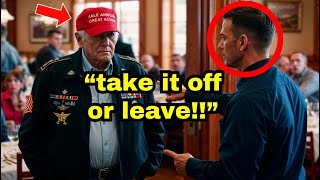 Restaurant Manager Kicks Out 70 Year Old Veteran For Wearing MAGA Hat Not Knowing Who His Son is [upl. by Vange]