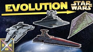 STAR WARS Die EVOLUTION der STERNENZERSTÖRER [upl. by Yenaffit305]