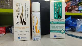 Anagrow hair growth Serum  Anagrow Shampoo jenpharm [upl. by Kazimir]