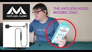 Antlion Audio Review Part 1 ModMic Uni 2 Attachable Microphone [upl. by Eenhpad]