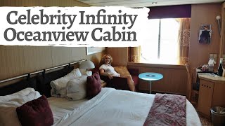 Celebrity Infinity Ocean View Cabin 2101 Tour [upl. by Notsirk]