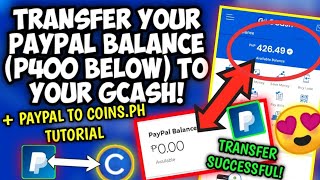 Transfer your Paypal Money to GCASH kahit hindi pa P500  Paypal to Coinsph Tutorial [upl. by Madelyn]