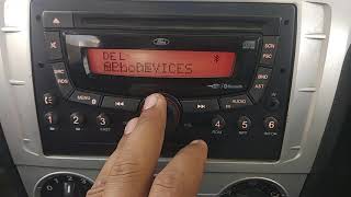 How to delete Ford figo Bluetooth pair list in one minute [upl. by Odragde]