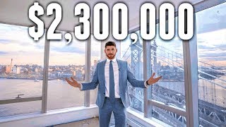 NYC Apartment Tour 23 MILLION LUXURY APARTMENT [upl. by Aihselat721]