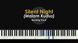 Piano Karaoke  Silent Night Malam Kudus  KJ 92 [upl. by Selfridge]