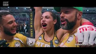 Ariane quotThe Violence Queenquot Lipski KSW Flyweight Champion highlights 2017 [upl. by Hulton]