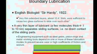 Lubrication and Lubricants [upl. by Luba]