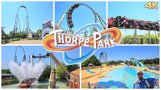 THORPE PARK RESORT 4K [upl. by Dolly]