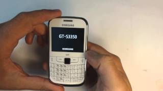 Samsung Cht 335 S3350 factory reset [upl. by Aiza]