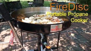 FireDisc 36quot Tall Portable Propane Cooker [upl. by Ayotas8]