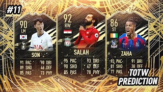 FIFA 21 TOTW 11 PREDICTIONS🔥 IF SON IF SALAH IF ZAHA🤔 [upl. by Nohpets790]