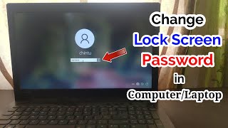 laptop ka password kaise change kare  How To Change Laptop Password [upl. by Yim]