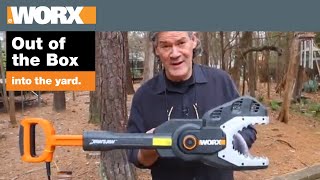 WORX Jawsaw Review  Out of the Box [upl. by Nonrev898]