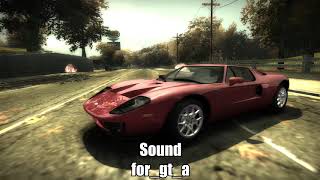 NFS Most Wanted Sound Overhaul Showcase [upl. by Kiel]