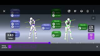 Sportsbox 3D Golf sample lesson [upl. by Cianca]