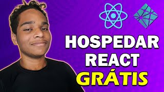 COMO HOSPEDAR UM PROJETO REACT GRATIS com DOMÍNIO PERSONALIZADO [upl. by Ainocal]