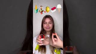 Big or Small challenge 😂 Small gummy corn or small lemon candy gum 🧐 shorts Best video by Hmelkofm [upl. by Zephaniah]