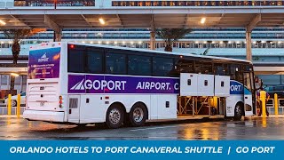 Orlando Hotels to Port Canaveral Shuttle  Go Port [upl. by Flossy]