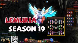 Lemuria Season 19  Master 5  New Skill  New Wing 5th  MU Online Server RealMU [upl. by Plotkin]