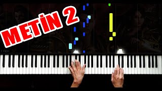 Metin 2 soundtrack  Piano Tutorial by VN [upl. by Hirsch237]