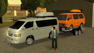 CAR SHARE toyota SIYAYA hiace amp QUANTUM sesfikile with roofbox for GTA SA viral [upl. by Anirbys863]