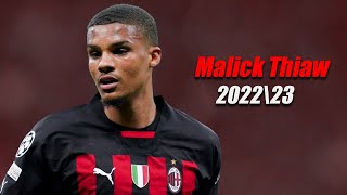 Malick Thiaw AC Milan➤ 2022\23 [upl. by Spatola]