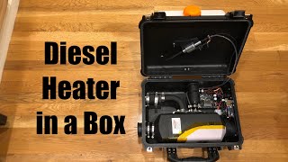 Portable Diesel Heater in a box [upl. by Marnia751]