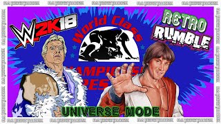 Retro Rumble WWE2K18  WCCW World Title Return Match [upl. by Ron]