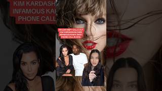 Taylor Swift CALLS OUT Kim Kardashian Over Infamous Kanye West Phone Call [upl. by Amadas]