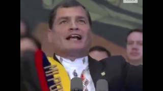 Nunca te voy a olvidar  Canción al presidente Rafael Correa [upl. by Eichman]