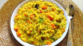 Broken Wheat Khichdi  Fada Khichdi  Vegetable Masala Daliya Khichdi Recipe  Dalia Recipe [upl. by Johnsten531]