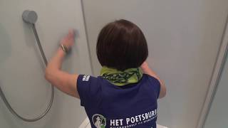 Douche schoonmaken en douchekop ontkalken  Vraag het aan Liesbeth [upl. by Sedruol]