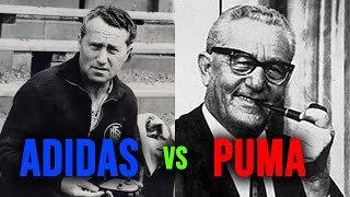 The Story of The Adidas and Puma Rivalry The Shoe War [upl. by Daughtry]