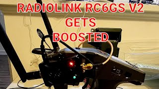 HOW TO CONNECT SIGNAL BOOSTER TO RADIOLINK RC6GS V2 [upl. by Johnathon37]