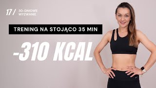 WYZWANIE JESIEŃ 🔥17 Trening NA STOJĄCO 310 KCAL [upl. by Barcellona757]