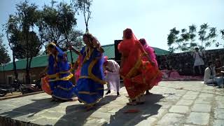 Folk dance of GSSS Khaniara khas girls It was amazing [upl. by Airt703]