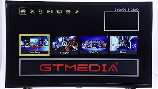 GTMedia V9 Super Satellite Receiver DVBS2 H265 Builtin WiFi updated from Freesat V8 Super [upl. by Tabib]