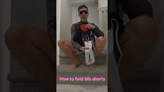 How to properly fold bib shorts [upl. by Torhert94]