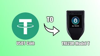 How To Send USDT Coin To Trezor [upl. by Adlihtam]