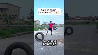 BACKWARD JOGGLING CHALLENGE⚽️⚽️🥇 shortsviral goalchallenge shortsviral [upl. by Tomchay]