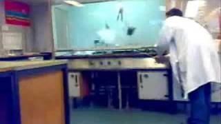 Acetylene experiment goes badly wrong [upl. by Carl]