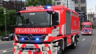 RüstzugSchiene  Atem und Umweltschutzzug BF Frankfurt BLW 1 [upl. by Gill]