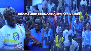 CAN 2023  RDCZAMBIE LA FIÈVRE MONTE À KINSHASA LES KINOIS PRONOSTIQUENT [upl. by Cavallaro]